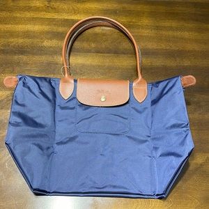 Long Champ Vinyl Tote